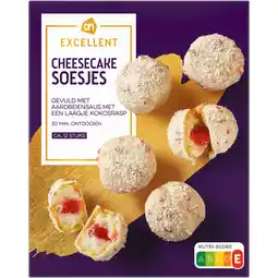 Albert Heijn AH Excellent Cheesecake soesjes aanbieding