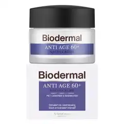 Trekpleister Biodermal Anti Age 60+ Nachtcrème aanbieding