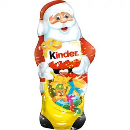 Jumbo Kinder Chocoladefiguurtje Santa 1 stuck = 110 g Emballé aanbieding