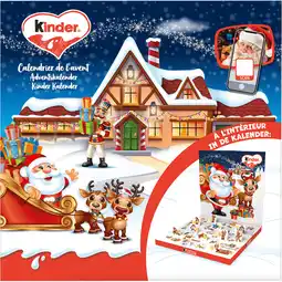 Jumbo Kinder Adventskalender 24 Stuks 123 g aanbieding