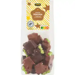 Jumbo Jumbo Gevulde Rendieren met Karamel en Pralinévulling 150 g aanbieding