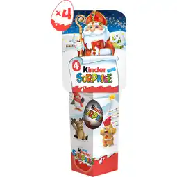 Jumbo Kinder Surprise 4 x 20 g aanbieding