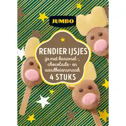 Jumbo Jumbo Rendier IJsjes 4 Stuks aanbieding