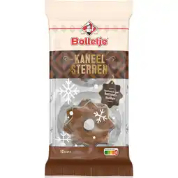 Jumbo Bolletje Kaneelsterren 10 Stuks 175 g aanbieding