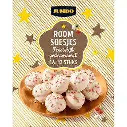 Jumbo Jumbo Roomsoesjes Kerst 12 Stuks aanbieding