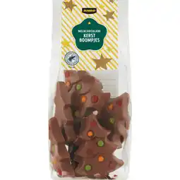 Jumbo Jumbo Melkchocolade Kerstboompjes 150 g aanbieding
