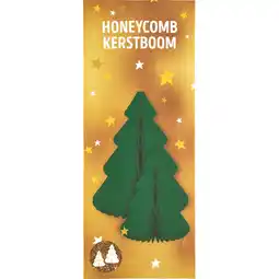 Jumbo Honeycomb Kerstboom aanbieding