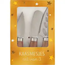 Jumbo Kaasmesjes Set 3 Stuks aanbieding