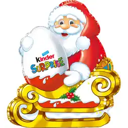 Jumbo Kinder SURPRISE Chocoladefiguurtje Santa met verrassing 1 stuck = 75 g Verpacked aanbieding