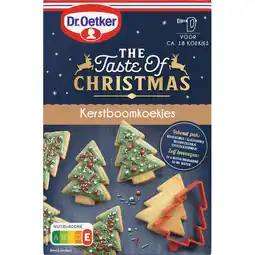 Jumbo Dr. Oetker Kerstboomkoekjes 345 g aanbieding