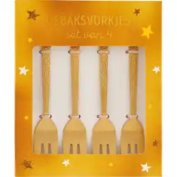 Jumbo Gebaksvorkjes Set 4 Stuks aanbieding