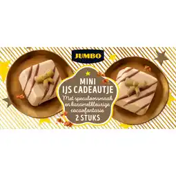 Jumbo Jumbo Mini IJstaartjes met Speculoossmaak 2 Stuks aanbieding
