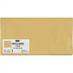 Jumbo Jumbo Tafellaken Goud 1 Stuk aanbieding