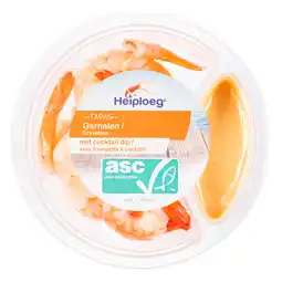 Dekamarkt Heiploeg Garnalen met cocktail dip aanbieding