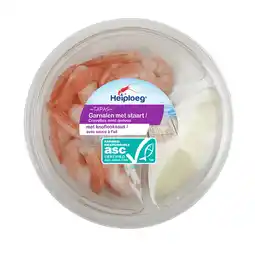 Dekamarkt Heiploeg Garnalen met aioli dip aanbieding
