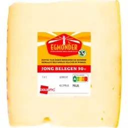 Dekamarkt DekaVers Egmonder jong belegen 50+ stuk aanbieding