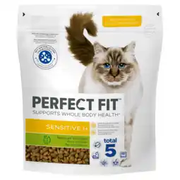 Dekamarkt Perfect Fit Kattenvoer droog sensitive kalkoen aanbieding