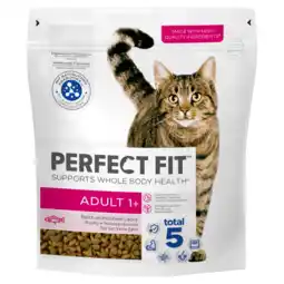 Dekamarkt Perfect Fit Kattenvoer droog adult zalm aanbieding