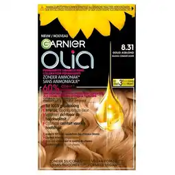 Trekpleister Garnier Olia 8.31 Goud Asblond Permanente Haarkleuring aanbieding