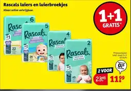 Kruidvat Rascals luiers en luierbroekjes aanbieding