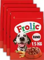 Bol.com Frolic Hondenbrokken - Compleet Droogvoer - Rund - 4x1.5kg aanbieding