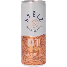 Dekamarkt Stelz Hard ice tea peach aanbieding