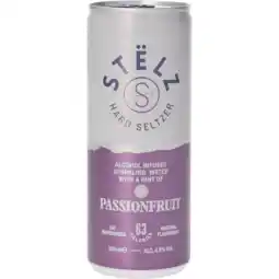 Dekamarkt Stelz Hard seltzer passionfruit aanbieding