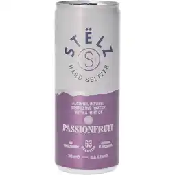Dekamarkt Stelz Hard seltzer passionfruit aanbieding