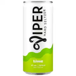 Dekamarkt Viper Hard seltzer lime aanbieding