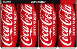 Dekamarkt Coca-Cola Zero 8x25 cl aanbieding