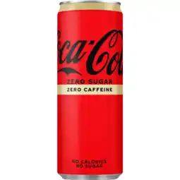 Dekamarkt Coca-Cola Zero no caffeine aanbieding