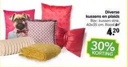 Xenos Diverse kussens en plaids aanbieding