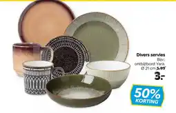 Xenos Divers servies aanbieding