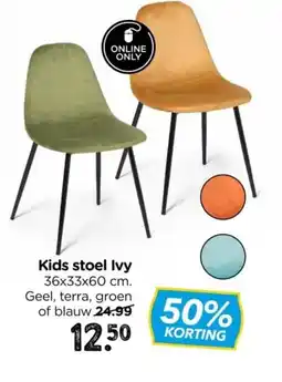 Xenos Kids stoel ivy aanbieding