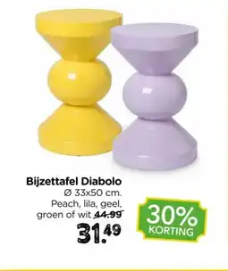 Xenos Bijzettafel Diabolo aanbieding