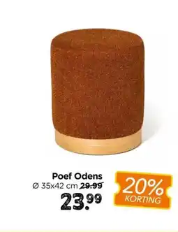Xenos Poef Odens aanbieding