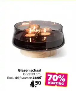 Xenos Glazen schaal aanbieding