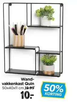 Xenos Wand- vakkenkast Quin aanbieding