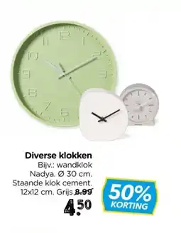 Xenos Diverse klokken aanbieding