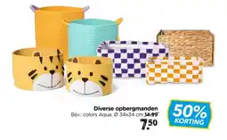 Xenos Diverse opbergmanden aanbieding