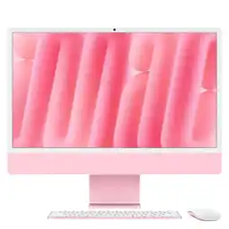 MediaMarkt APPLE iMac 24-inch Roze (M4) - 10-core CPU - 10-core GPU - 24GB - 512GB All-in-one-pc aanbieding