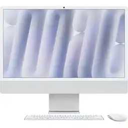 MediaMarkt APPLE iMac 24-inch Zilver (M4) - 10-core CPU - 10-core GPU - 16GB - 256GB All-in-one-pc aanbieding
