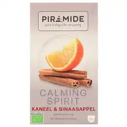 Holland & Barrett Piramide Calming Spirit Kaneel & Sinaasappel - 20 theezakjes aanbieding