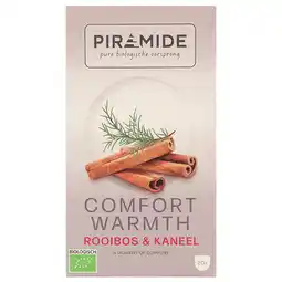 Holland & Barrett Piramide Comfort Warmth Rooibos & Kaneel - 20 theezakjes aanbieding