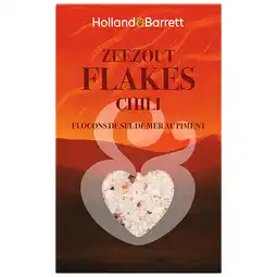 Holland & Barrett Holland & Barrett Zeezout Flakes Chili – 175g aanbieding