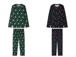 Lidl esmara Men Velours heren kerstpyjama (Groen, L) aanbieding