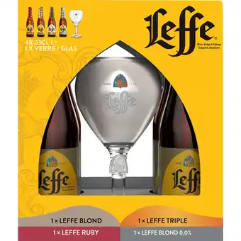 Albert Heijn Leffe Giftpack mix aanbieding