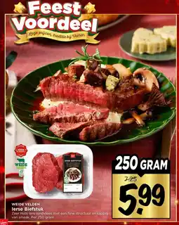 Vomar Voordeelmarkt WEIDE VELDEN lerse Biefstuk aanbieding