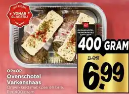 Vomar Voordeelmarkt Ovenschotel Varkenshaas aanbieding