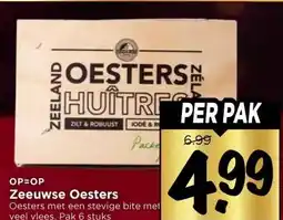 Vomar Voordeelmarkt Zeeuwse Oesters aanbieding